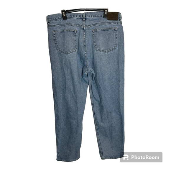 Men’s Vintage 90’s  Nautica Jeans 40 X 34L Loose Fit Straight Leg - Picture 2 of 7